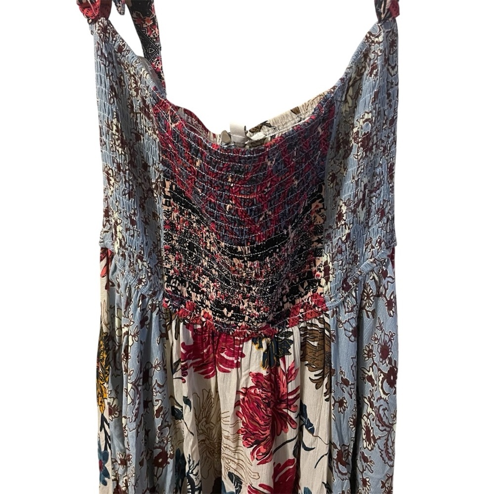 Umgee Multi print asymmetrical dress - Picture 5 of 5
